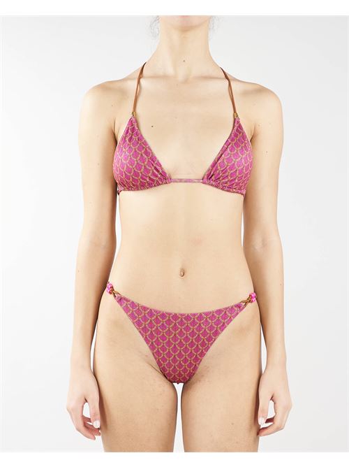 Triangle bikini swimsuit with scales print Pin Up PIN UP |  | PC035S28